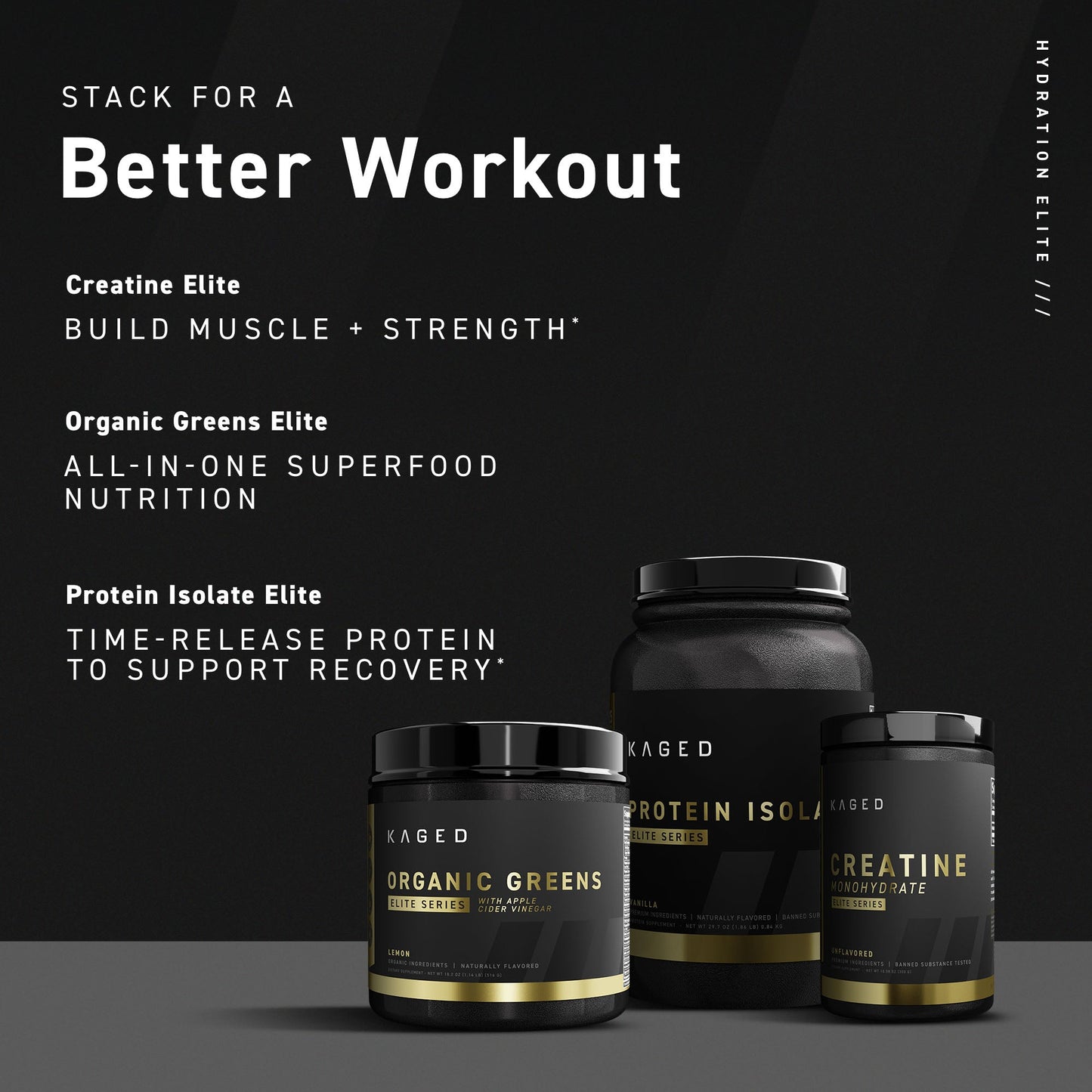 Kaged Hydration Elite Electrolyte Drink Mix
