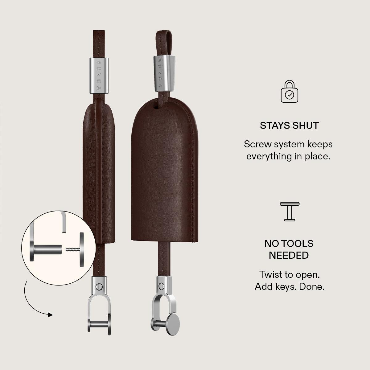 Leather Key Organizer