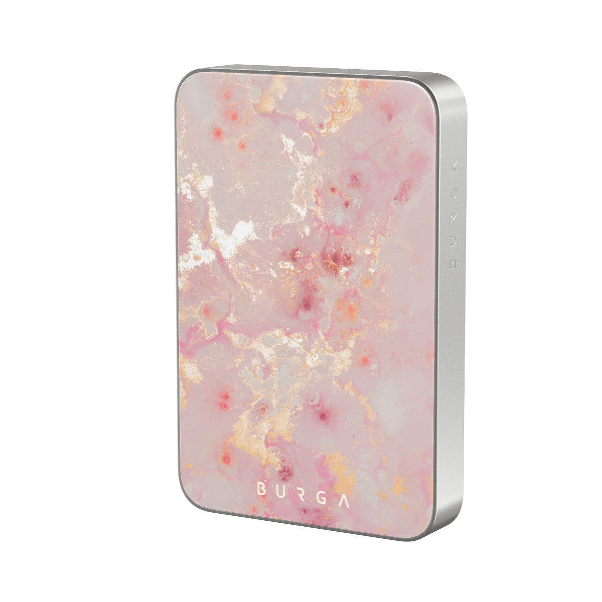 Golden Coral - Pink Magnetic Power Bank