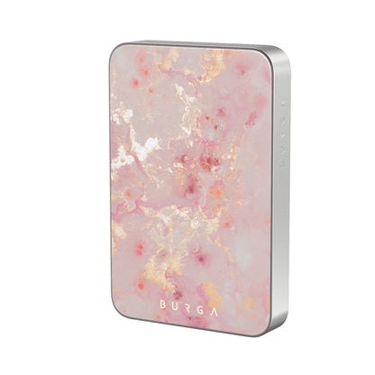 Golden Coral - Pink Magnetic Power Bank