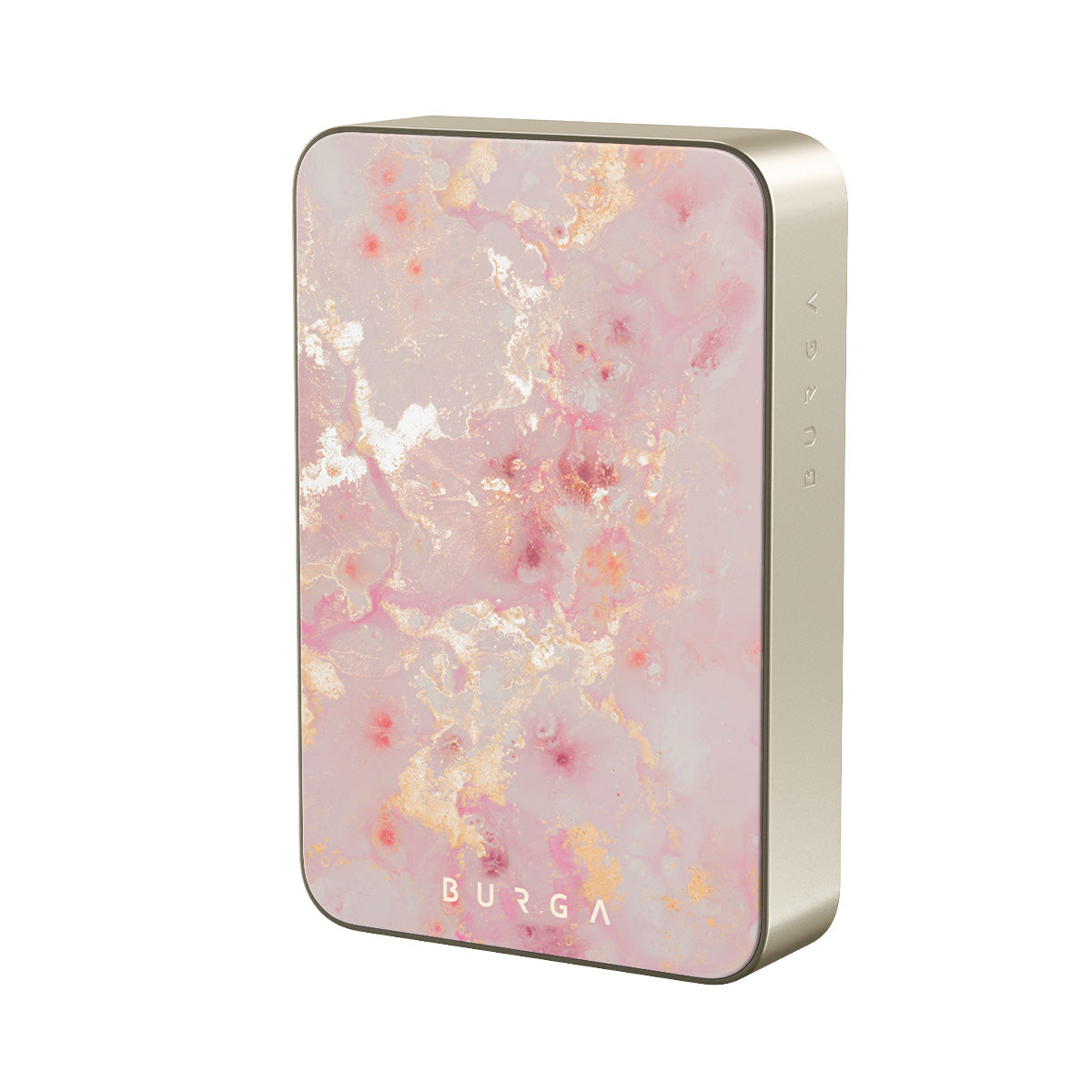 Golden Coral - Pink Magnetic Power Bank