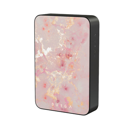 Golden Coral - Pink Magnetic Power Bank