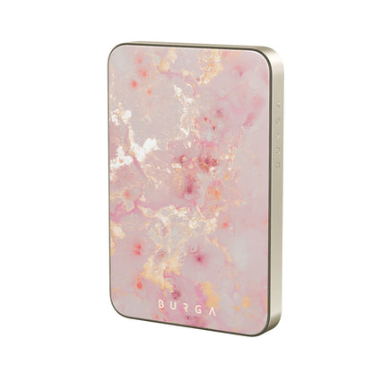Golden Coral - Pink Magnetic Power Bank