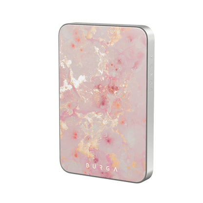 Golden Coral - Pink Magnetic Power Bank