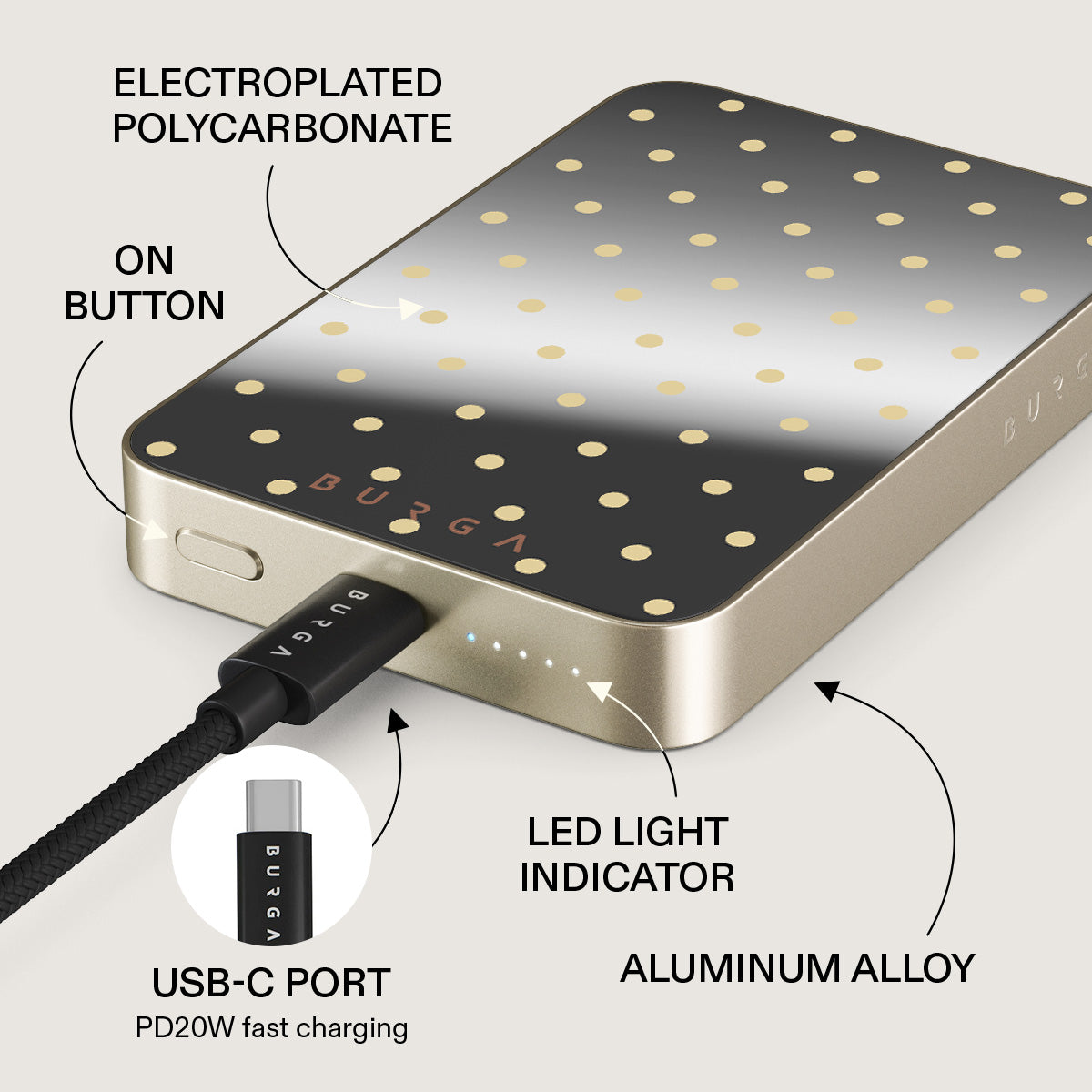 Sorry Busy - Magnetic Power Bank