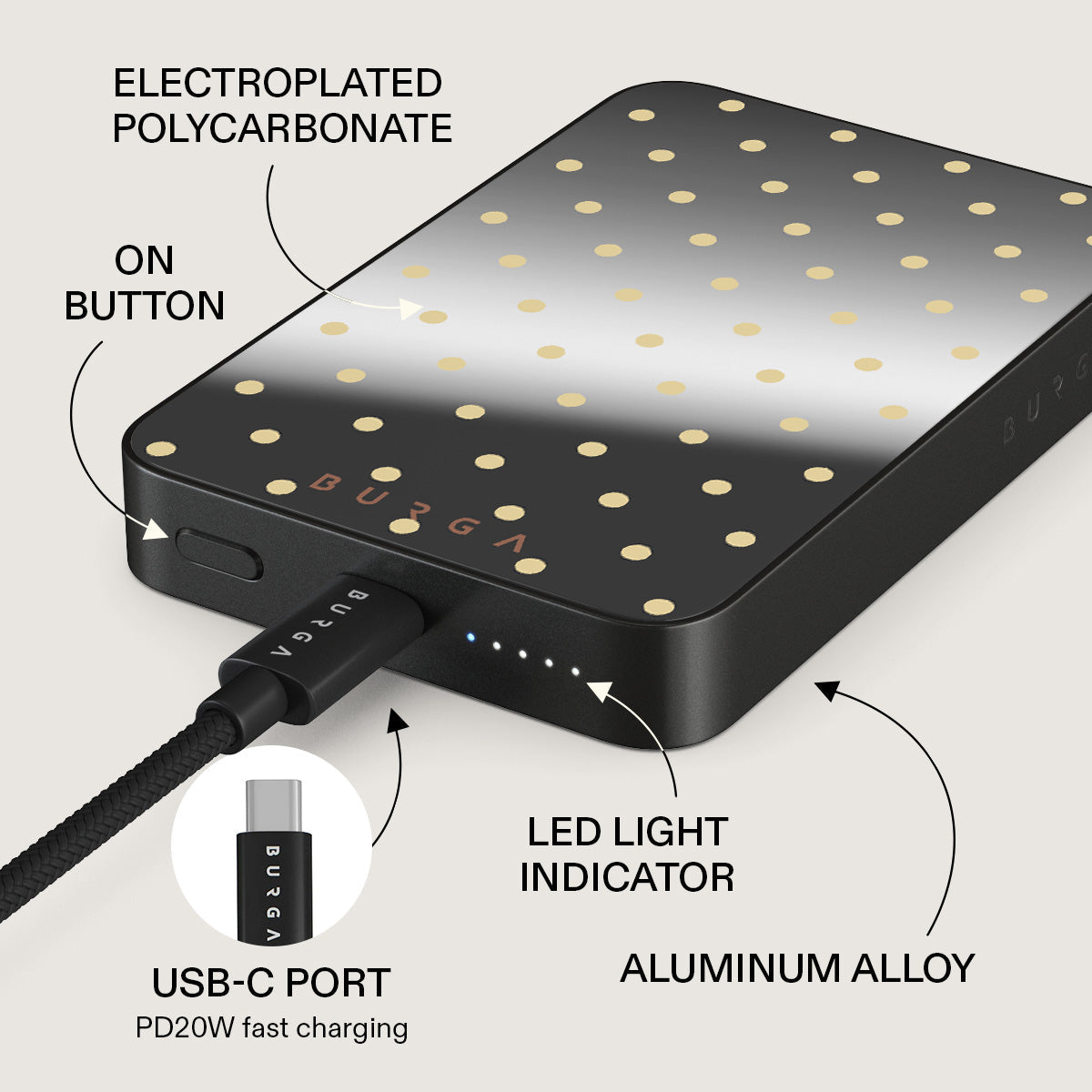Sorry Busy - Magnetic Power Bank