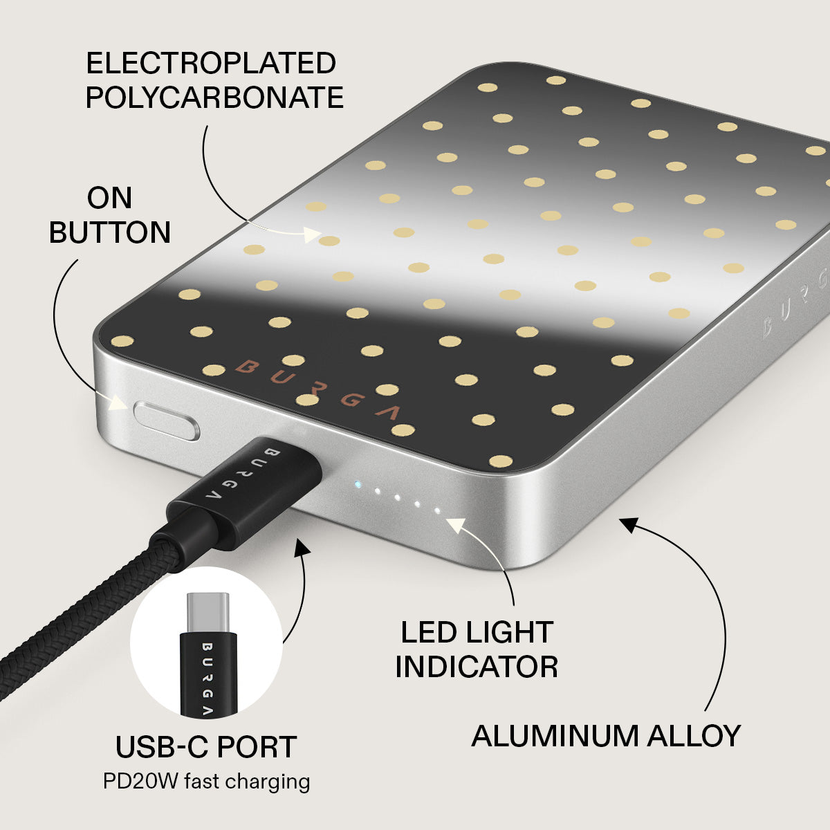 Sorry Busy - Magnetic Power Bank