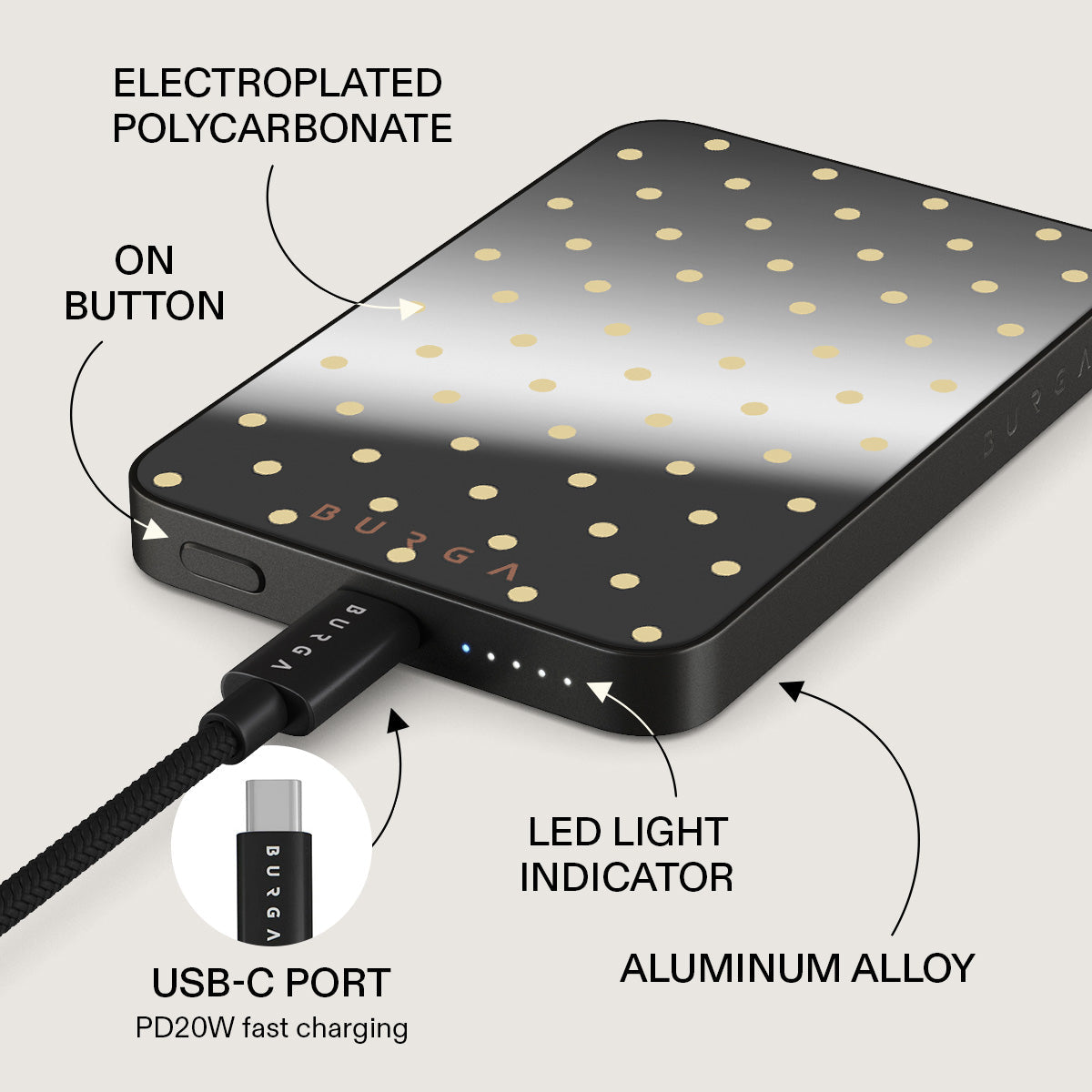 Sorry Busy - Magnetic Power Bank