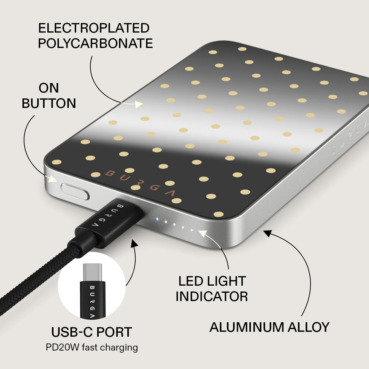 Sorry Busy - Magnetic Power Bank