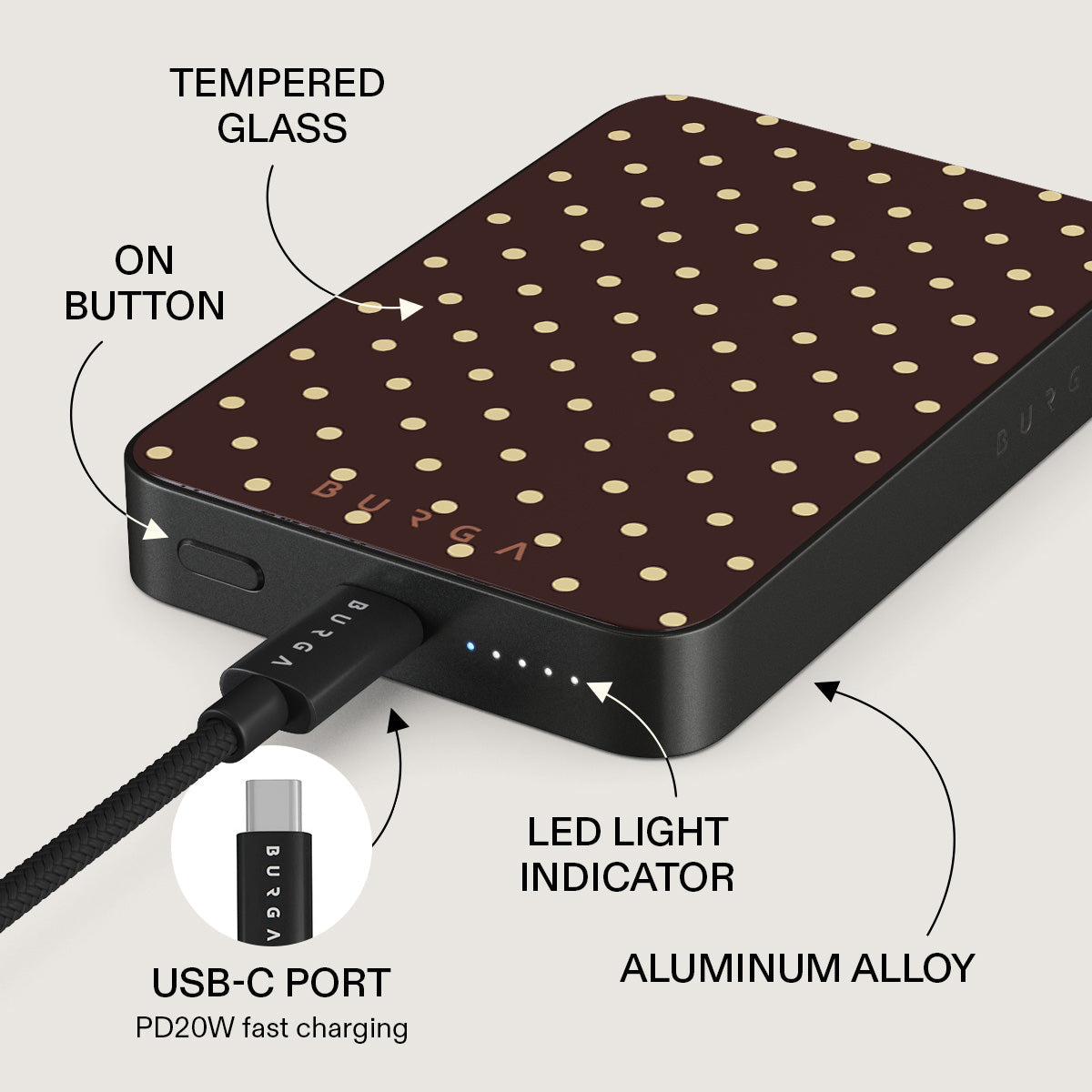 Sorry Busy - Magnetic Power Bank