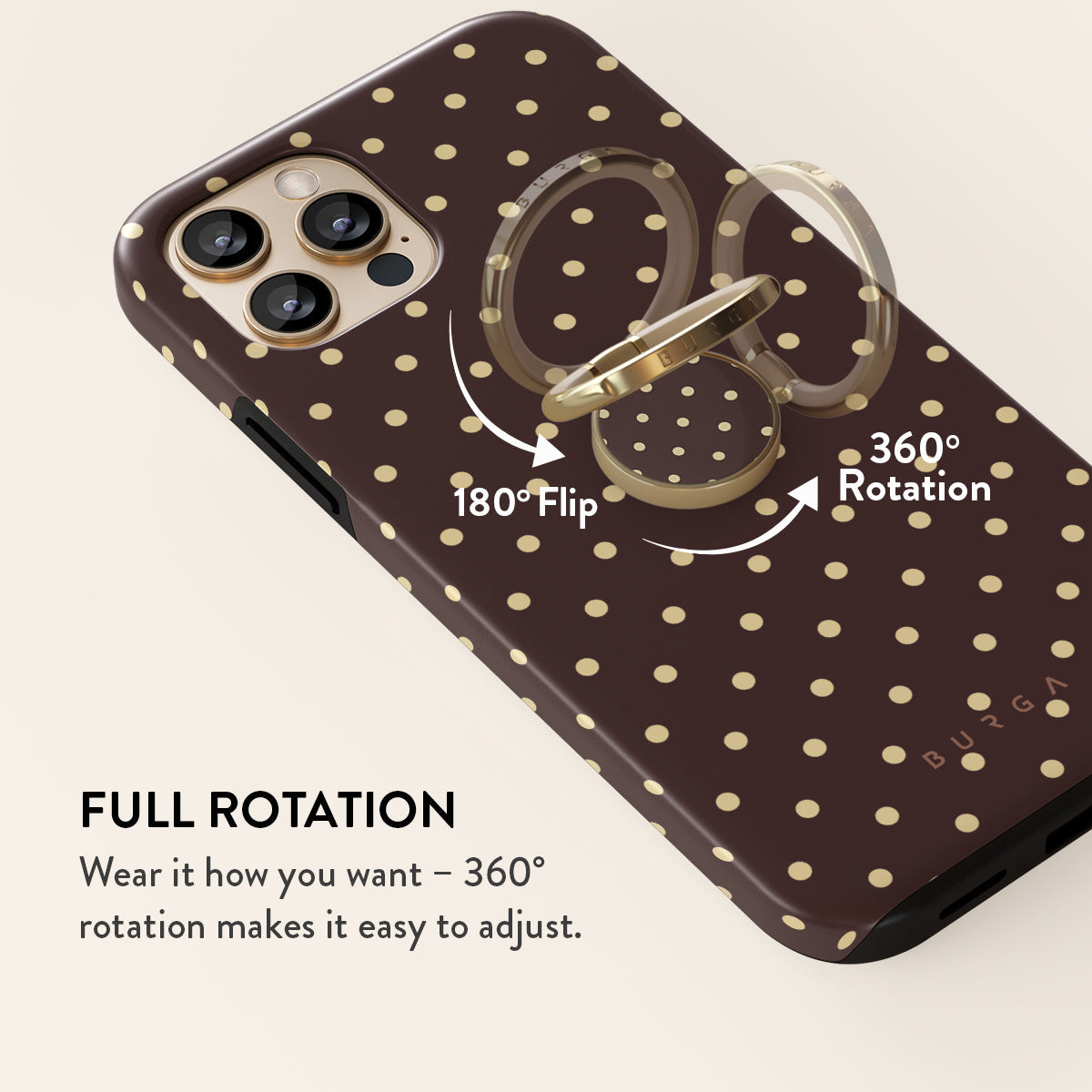 Sorry Busy - Adhesive Ring Holder
