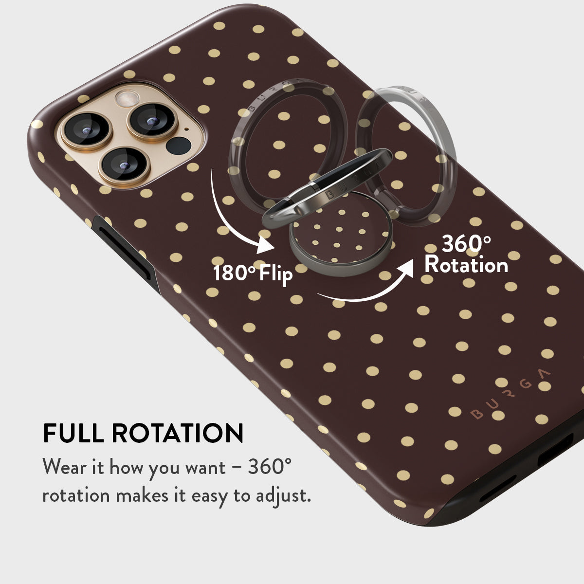 Sorry Busy - Adhesive Ring Holder