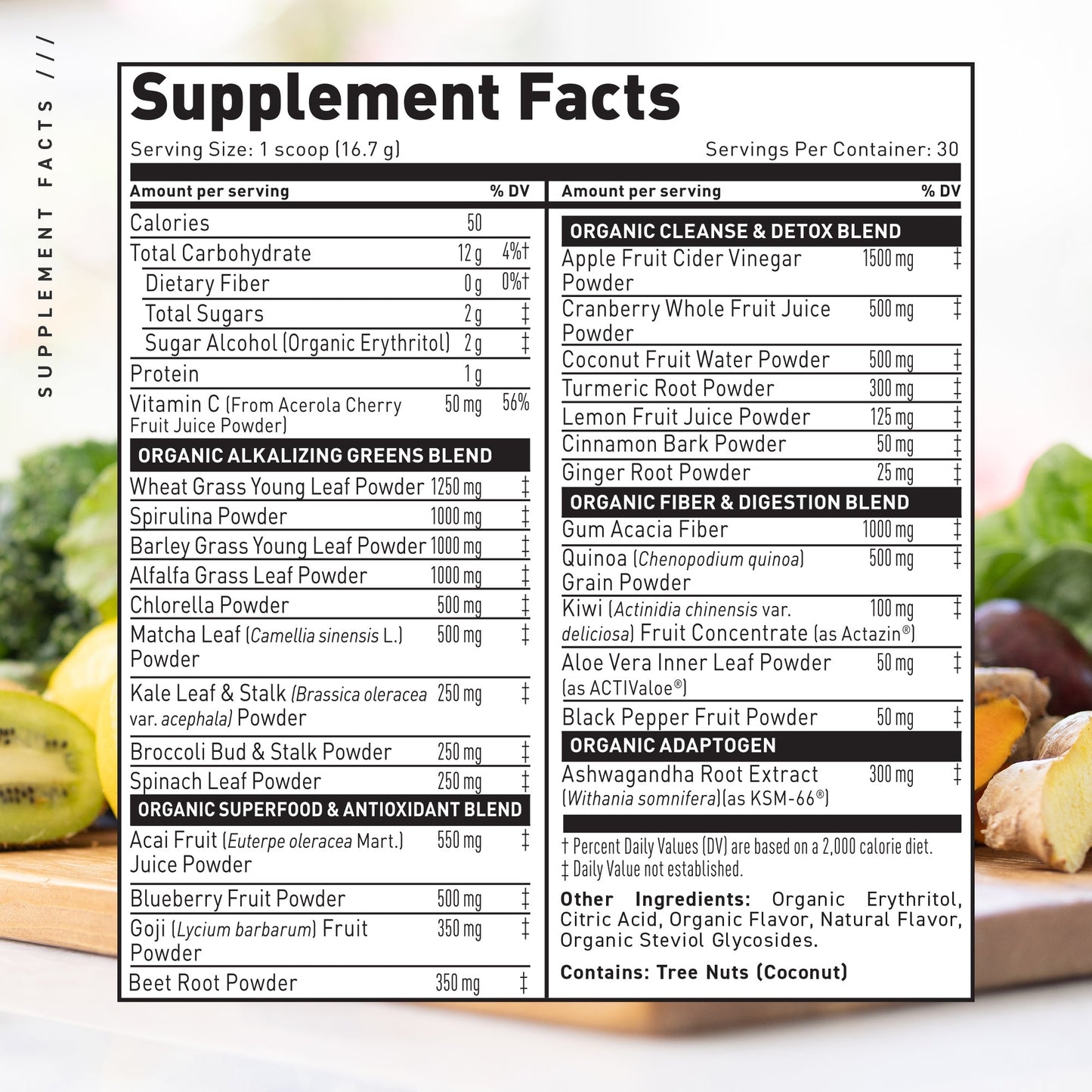 Kaged Outlive 100™ Organic Superfood Greens