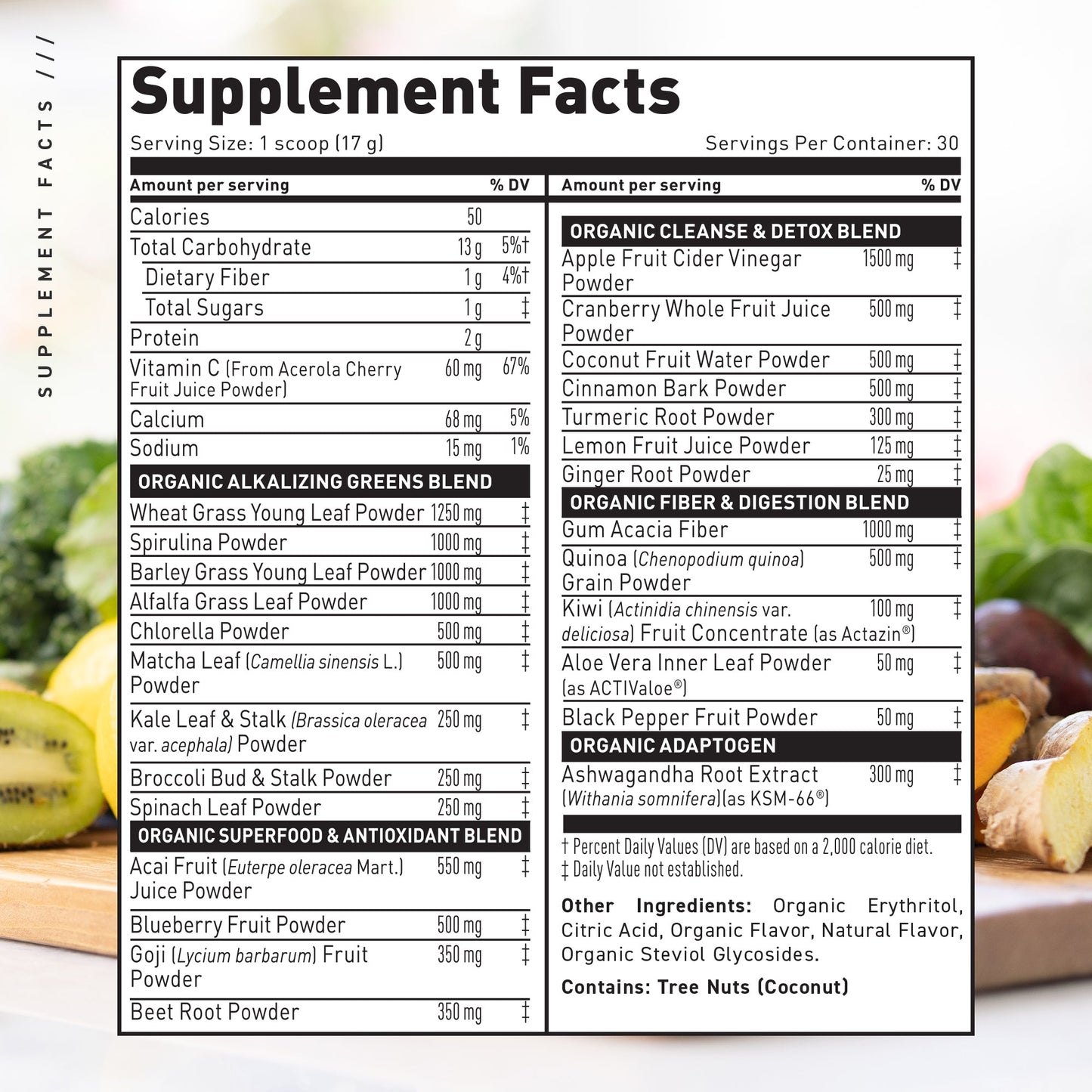 Kaged Outlive 100™ Organic Superfood Greens