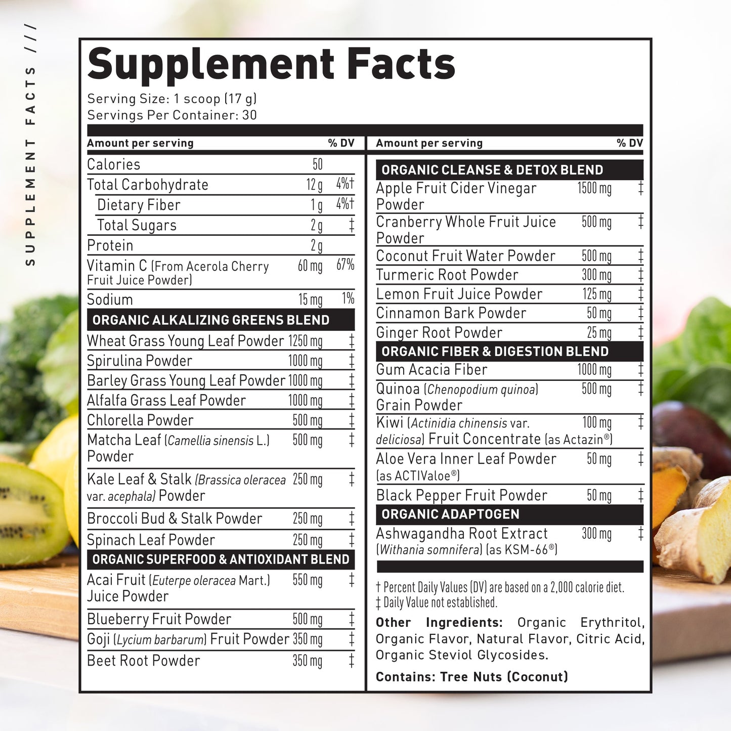 Kaged Outlive 100™ Organic Superfood Greens