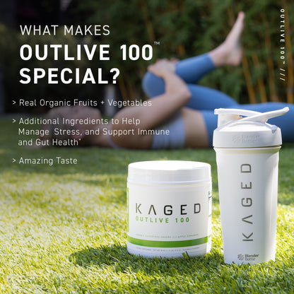 Kaged Outlive 100™ Organic Superfood Greens