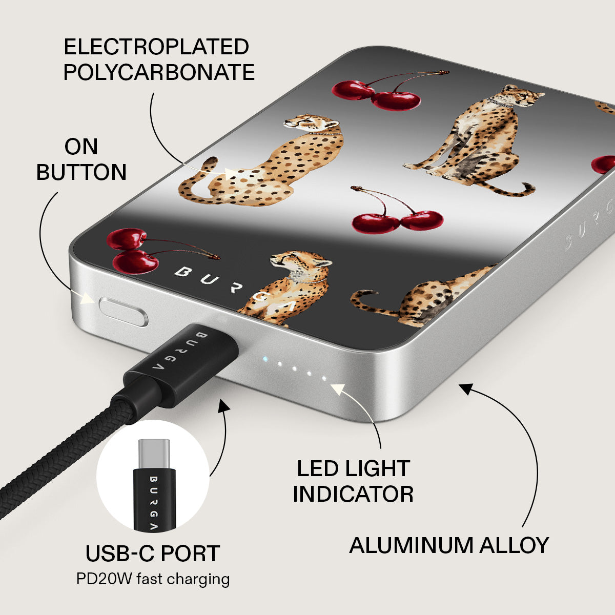 Cougar - Magnetic Power Bank