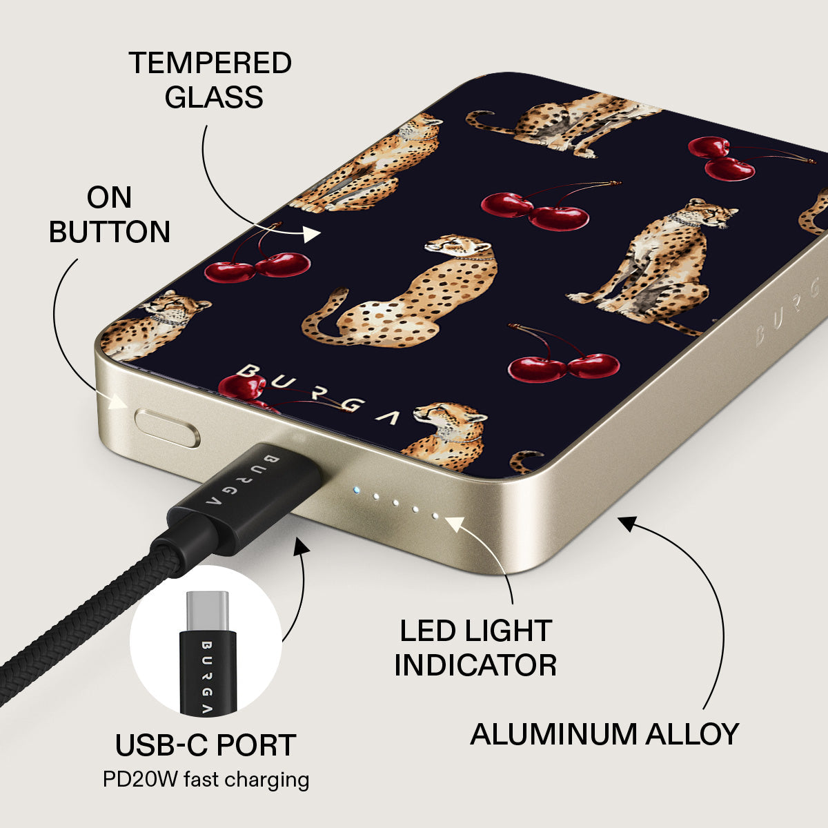 Cougar - Magnetic Power Bank