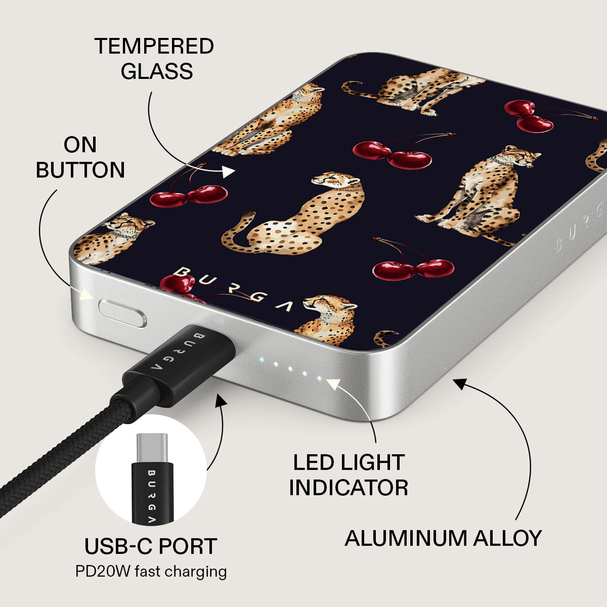 Cougar - Magnetic Power Bank