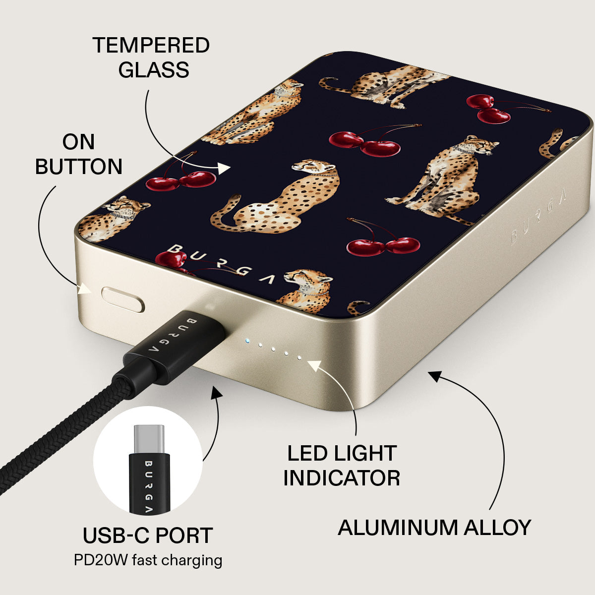 Cougar - Magnetic Power Bank