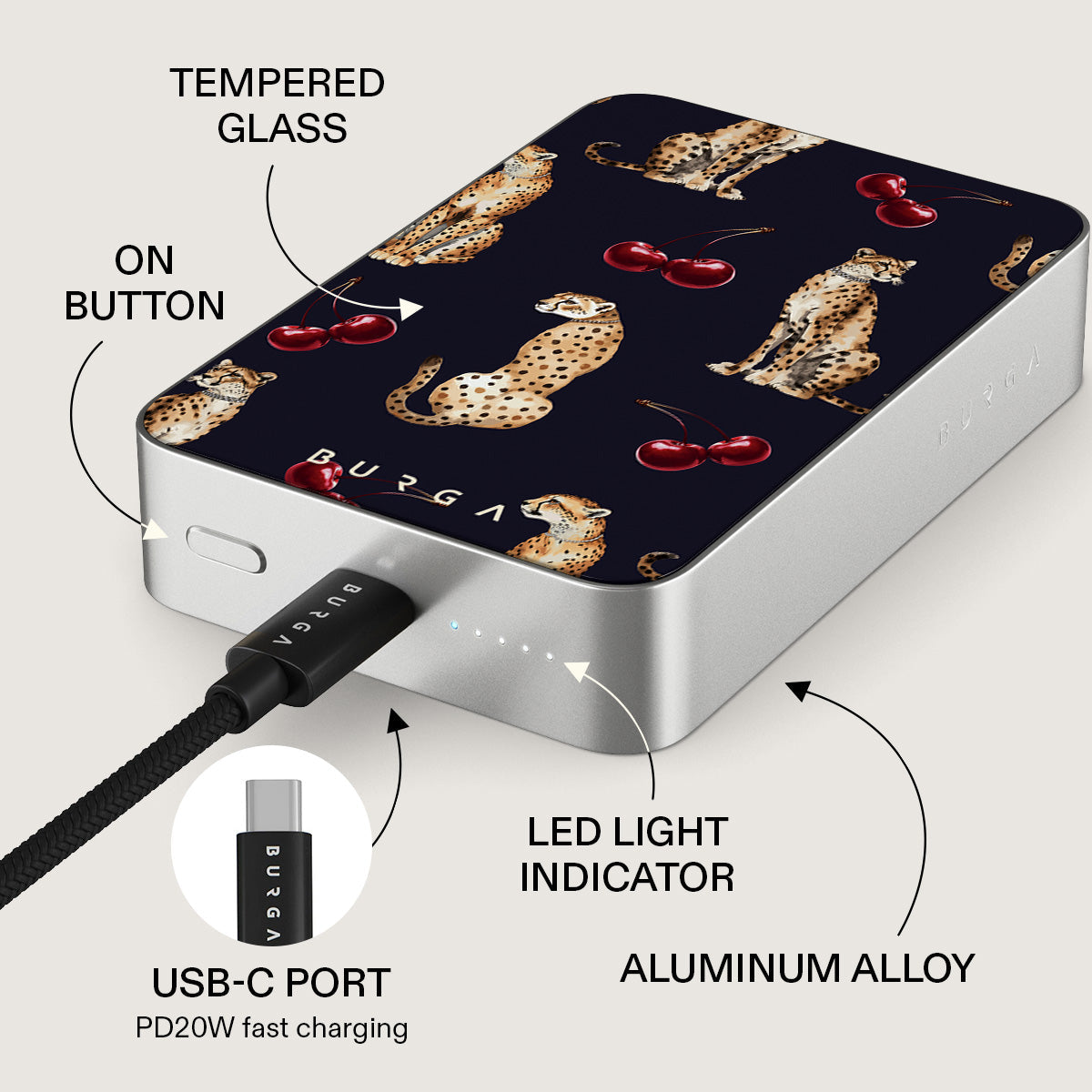 Cougar - Magnetic Power Bank
