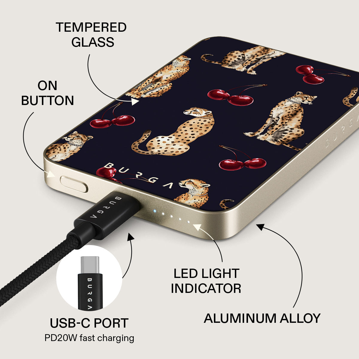 Cougar - Magnetic Power Bank