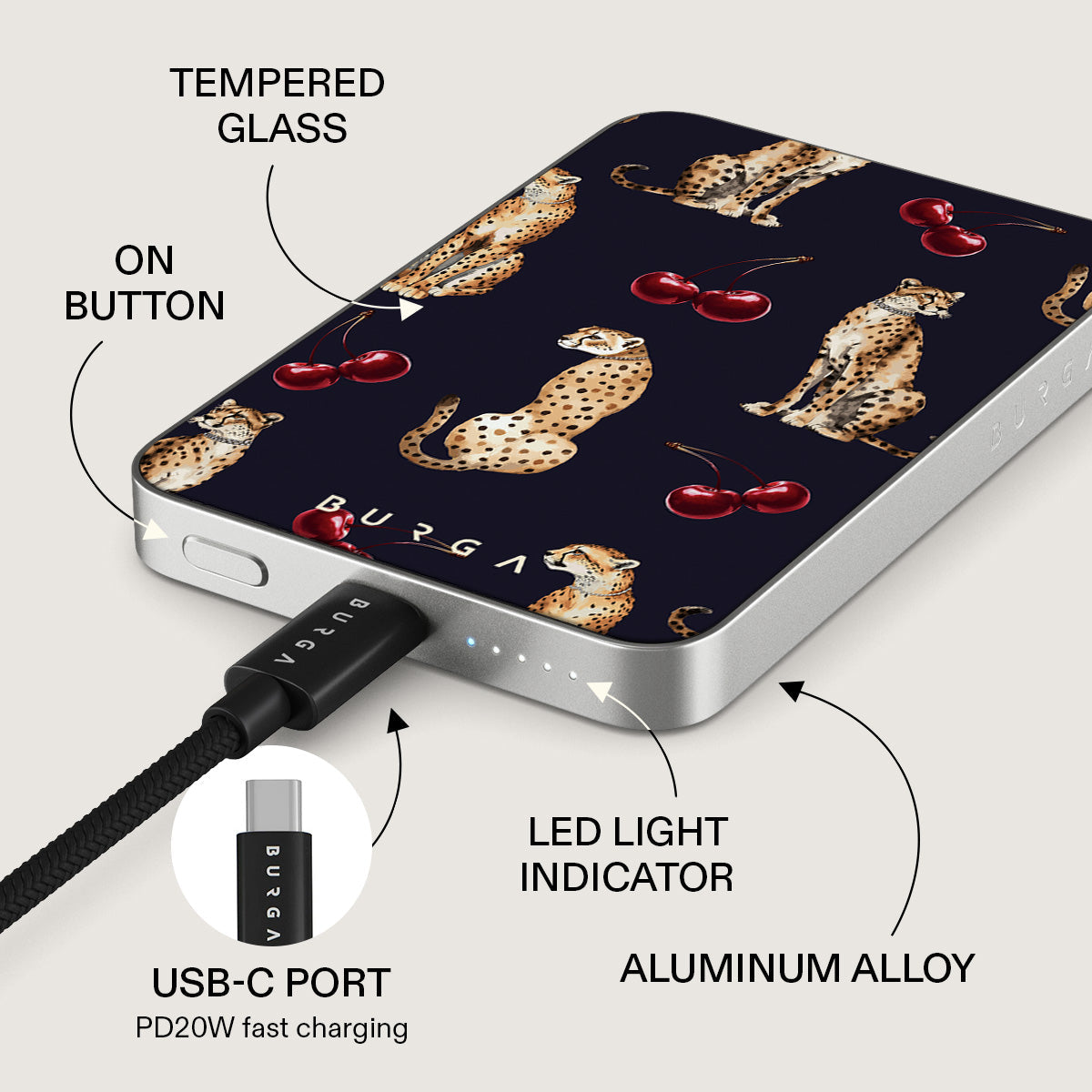 Cougar - Magnetic Power Bank