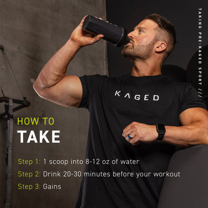 Kaged Pre-Kaged Sport Pre-Workout Formula
