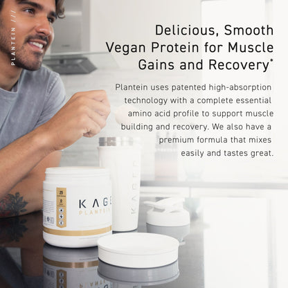Kaged Plantein Protein Powder