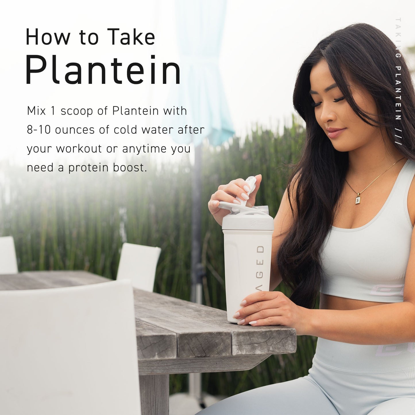 Kaged Plantein Protein Powder