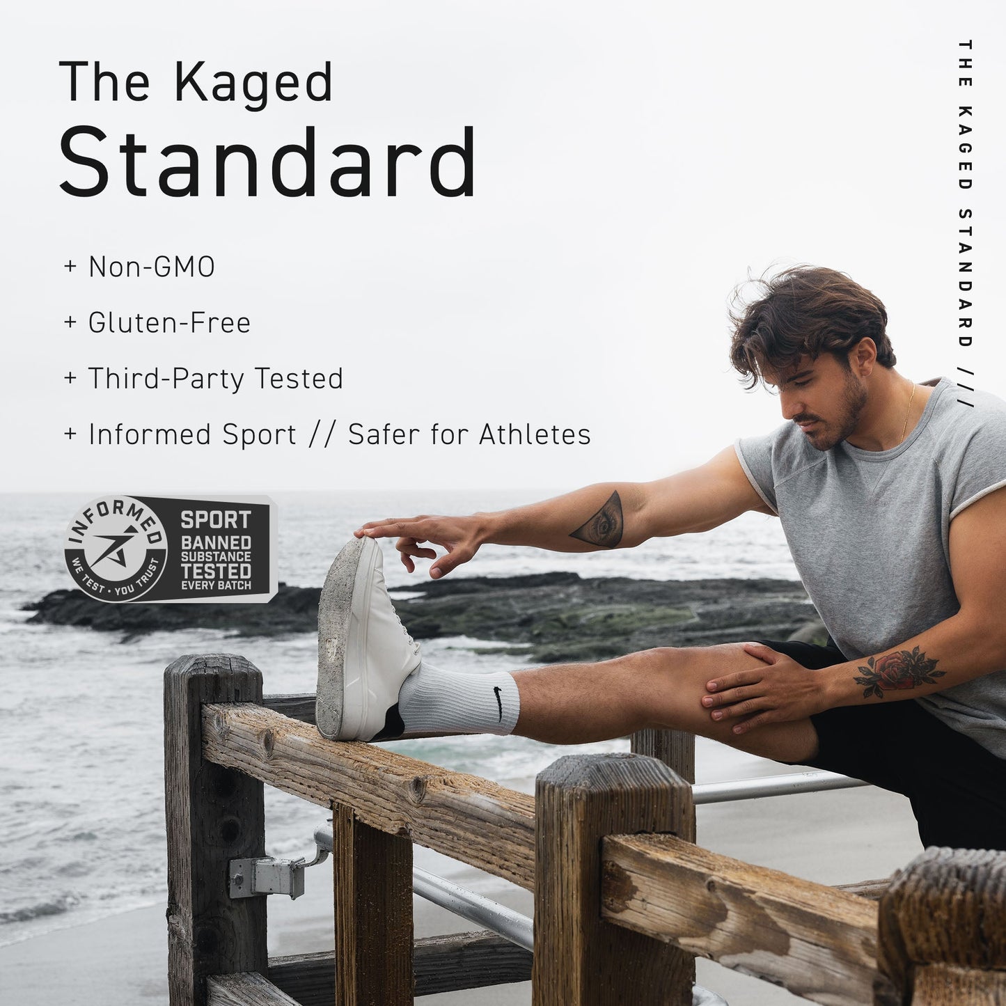 Kaged Plantein Protein Powder