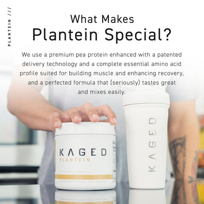 Kaged Plantein Protein Powder