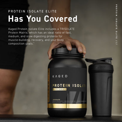 Kaged Protein Isolate Elite Time-Release Protein Powder