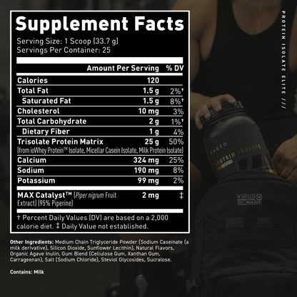 Kaged Protein Isolate Elite Time-Release Protein Powder