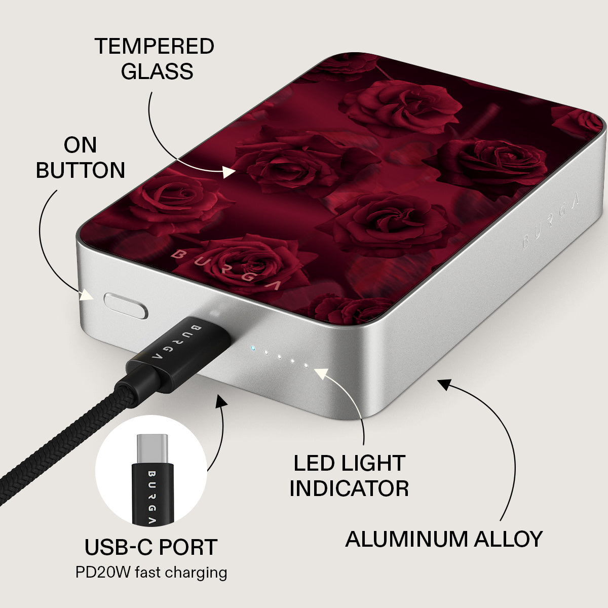Femme Fatale - Magnetic Power Bank