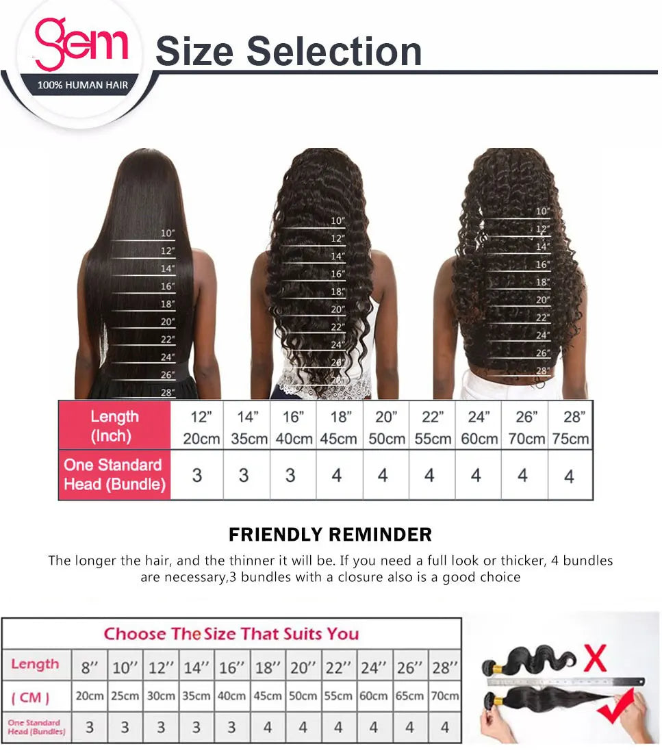 Body Wave Bundles Human Hair 1/3/4 Bundles 100% Human Hair Natural Black Color Brazilian Virgin Weave Bundles Hair Extensions