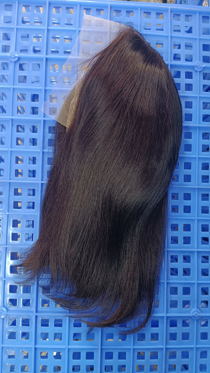 Brazilian Human Hair Bob Wigs Glueless HD Lace Front Wig No Glue Short Bone Straight Lace Frontal Wig Ready to Wear 250 Density