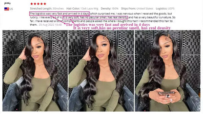 HD Transparent 13x4 13x6 Body Wave Lace Front Wig Pre Plucked 360 Lace Frontal Wig Human Hair Wigs For Women 5x5 Wig 200 Density