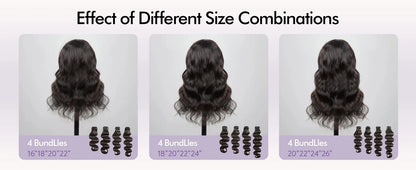 12A Body Wave Human Hair Bundles 40 Inch Human Hair Unprocessed Brazilian Virgin 3 4 Pcs Raw Hair Bundles Weave Extensions