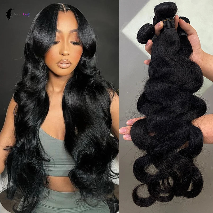 Body Wave Human Hair Bundles And Closure 2x6 Lace Closure 26 inch Human Hair Bundles With Closure Brazilian Raw Hair Bundles