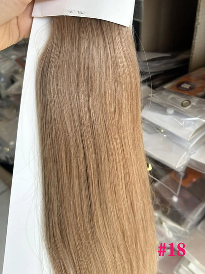 ZZHAIR 100% Human Hair Extensions 16"-26" Magic Wrap Around Ponytail 140g Clip In  Machine Made Remy Horsetail Stragiht