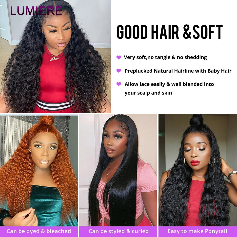 Water Wave Bundle With Closure Wet and Wavy Curly 100% Virgin Raw Jerry Curly Human Hair Bundle With Frontal Hair Extension 18A