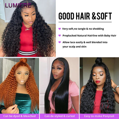 Water Wave Bundle With Closure Wet and Wavy Curly 100% Virgin Raw Jerry Curly Human Hair Bundle With Frontal Hair Extension 18A