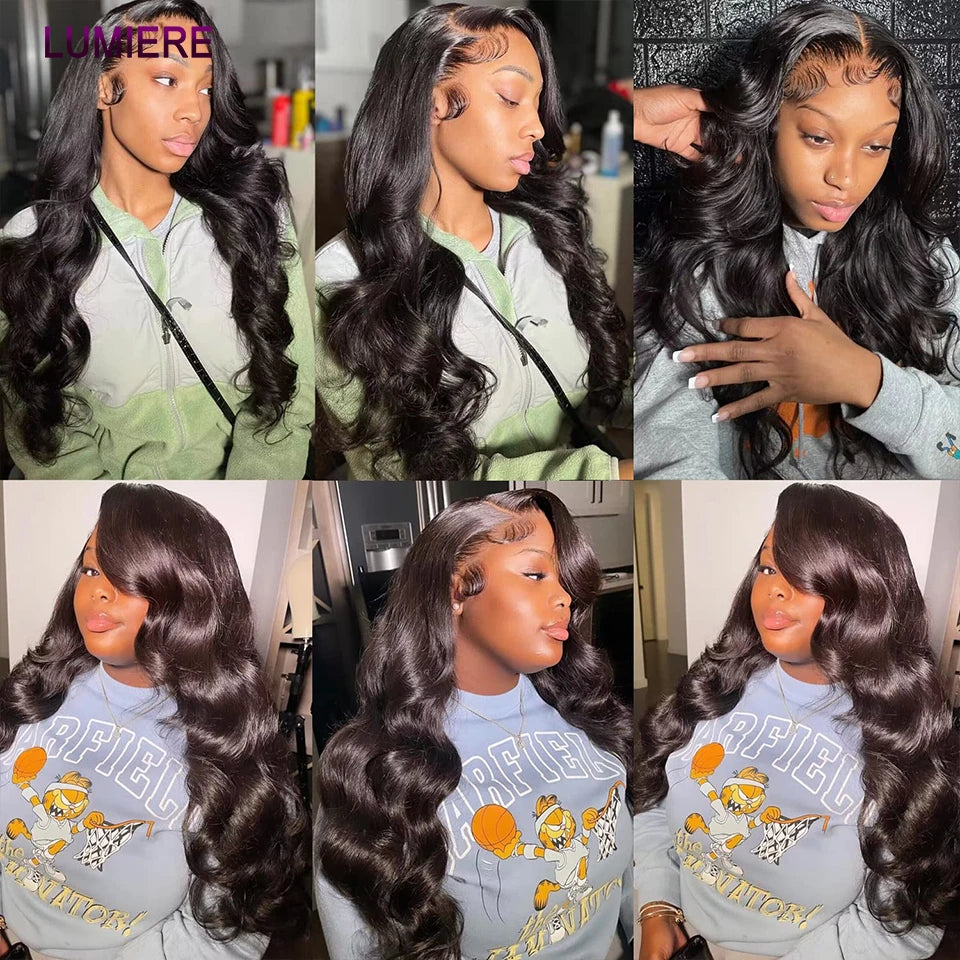 Loose Body Wave Virgin Raw Indian Wholesale Human Hair 3/4 Bundles Deal For Women Wet And Wavy Hair Weave Extension Double Weft