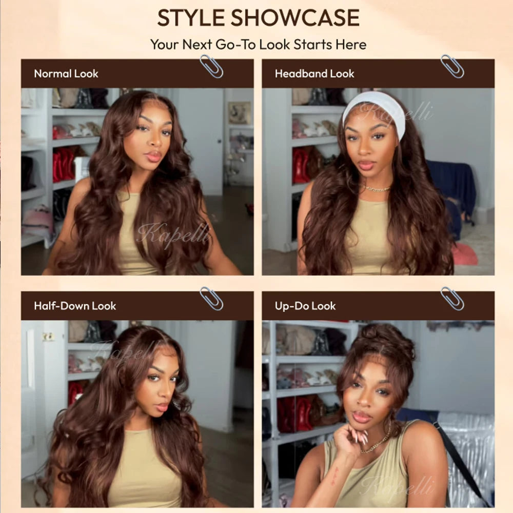 Unprocessed Brazilian Body Wave Human Hair Bundles HD Frontal/Closure Invisible Melt Skin Lace 4x4 13x4 100% Raw Remy Hair Weave