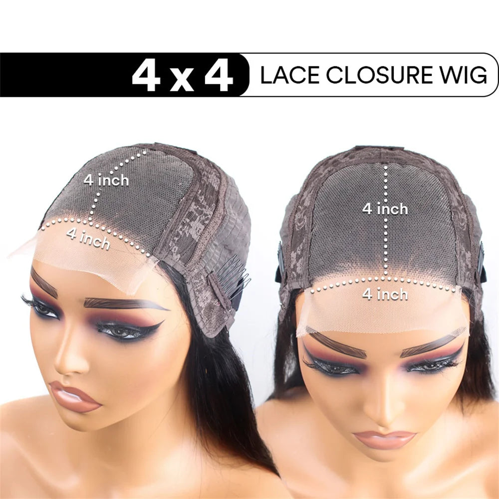 Body Wave Human Hair Wigs Glueless Lace Frontal Wigs 5X5 Hd Lace Closure Wigs Pre Cut Brazilian For Women 220 Density 30 32 Inch