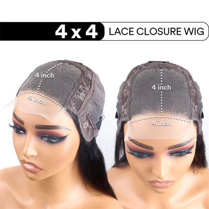 Body Wave Human Hair Wigs Glueless Lace Frontal Wigs 5X5 Hd Lace Closure Wigs Pre Cut Brazilian For Women 220 Density 30 32 Inch