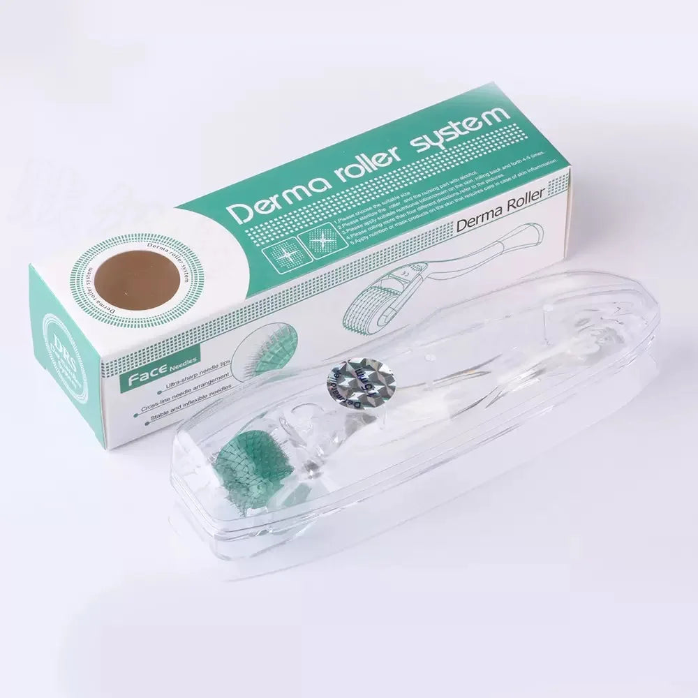 Adjustable Skin Marking 192 Microneedle Roller for Face Scalp Beard Body Facial Beauty for Skincare Tool for Women & Men