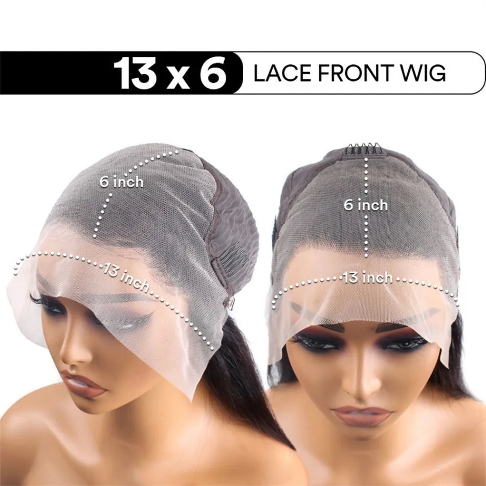 Body Wave Human Hair Wigs Glueless Lace Frontal Wigs 5X5 Hd Lace Closure Wigs Pre Cut Brazilian For Women 220 Density 30 32 Inch