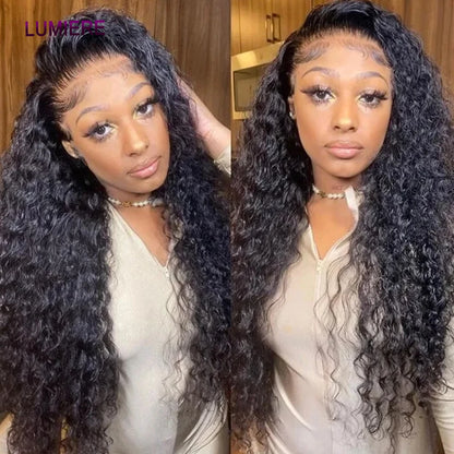 Water Wave Bundle With Closure Wet and Wavy Curly 100% Virgin Raw Jerry Curly Human Hair Bundle With Frontal Hair Extension 18A